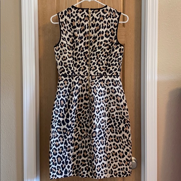 Kate Spade Leopard Shift Dress, size 2 - Picture 3 of 3